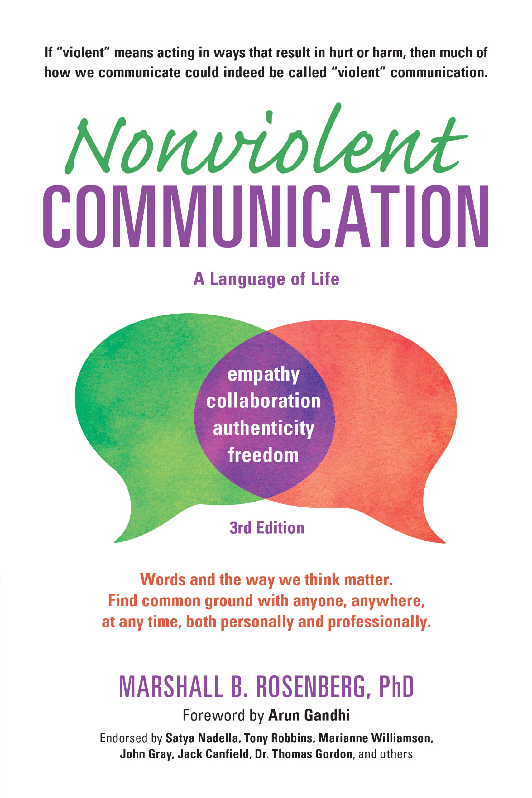Nonviolent Communication: A Language of Life Book Cover