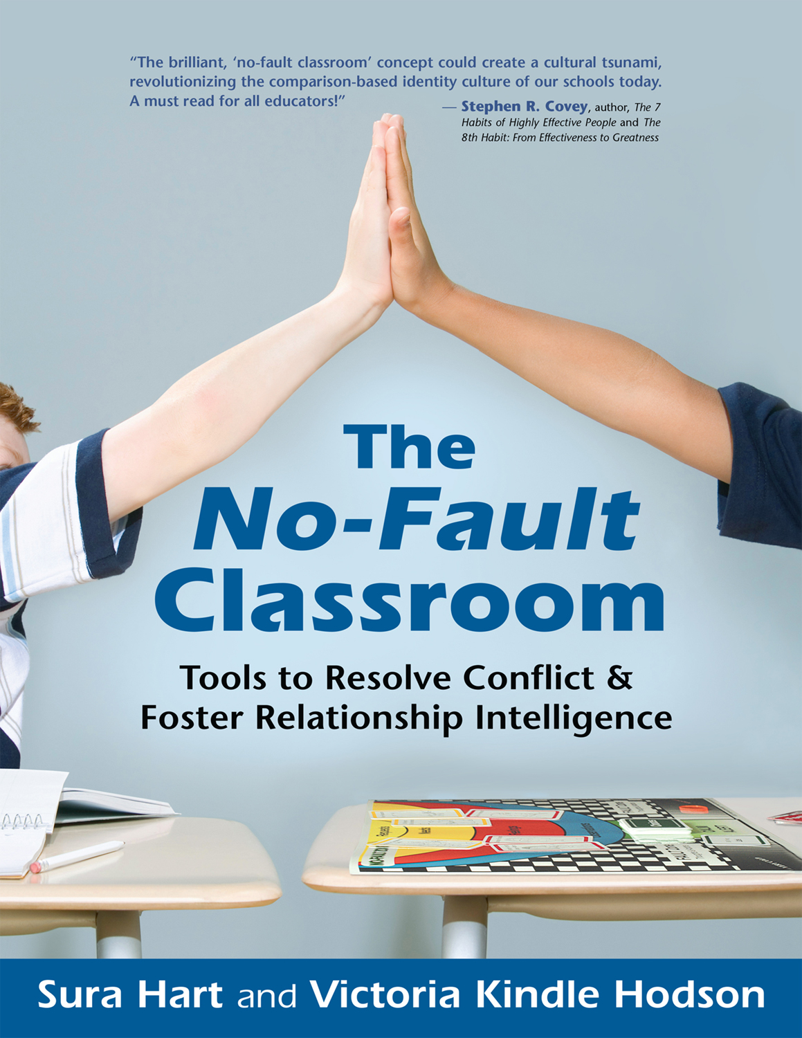 The front cover of The No-Fault Classroom